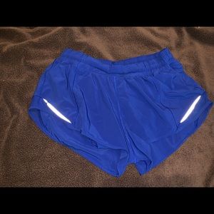 Lululemon shorts. Royal blue. Size 12